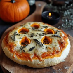 Herbstliche Kürbis-Pizza