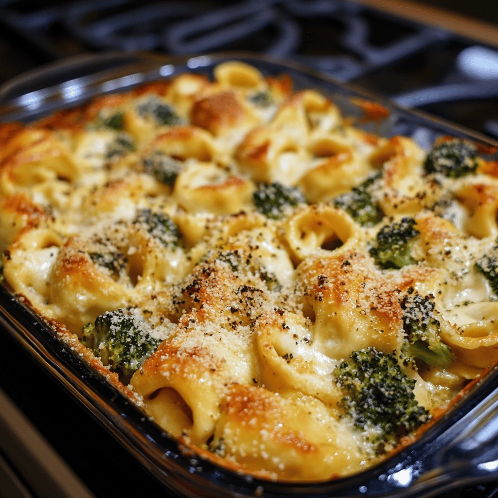 Tortellini-Brokkoli-Auflauf