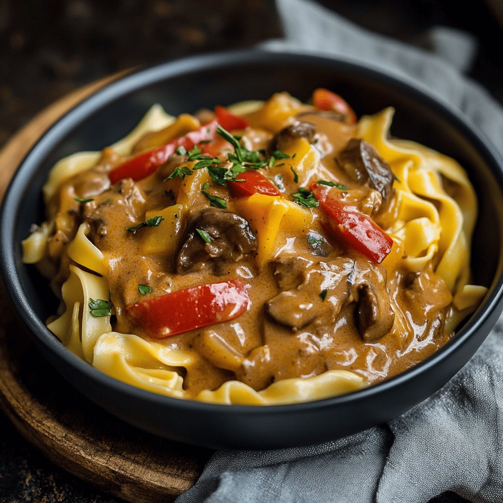 Paprika-Geschnetzeltes Köstlichkeit