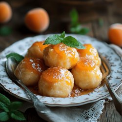 Köstliche Aprikosenknödel