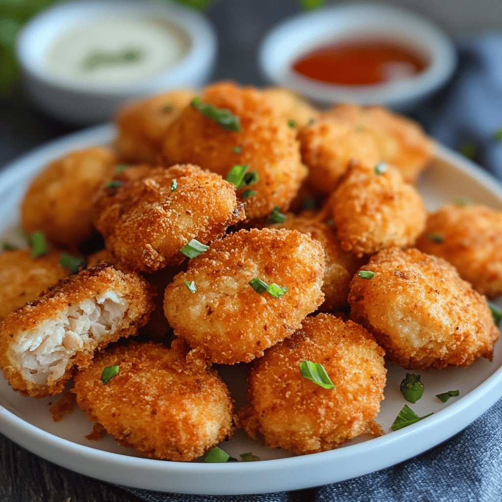 Knusprige Hähnchen Nuggets