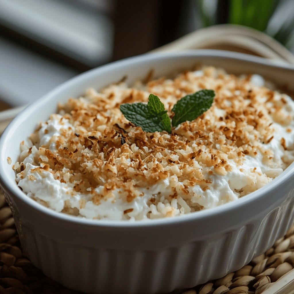 Süßer Reisauflauf mit Quark