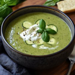 Cremige Zucchinisuppe