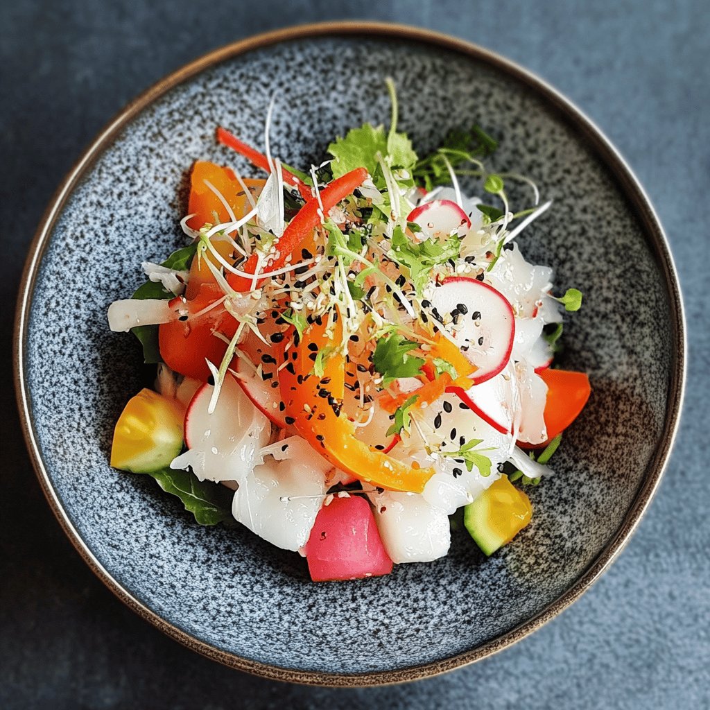 Einfacher Surimi-Frischsalat