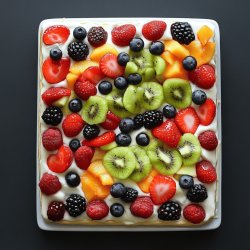 Fruchtiger Blechkuchen