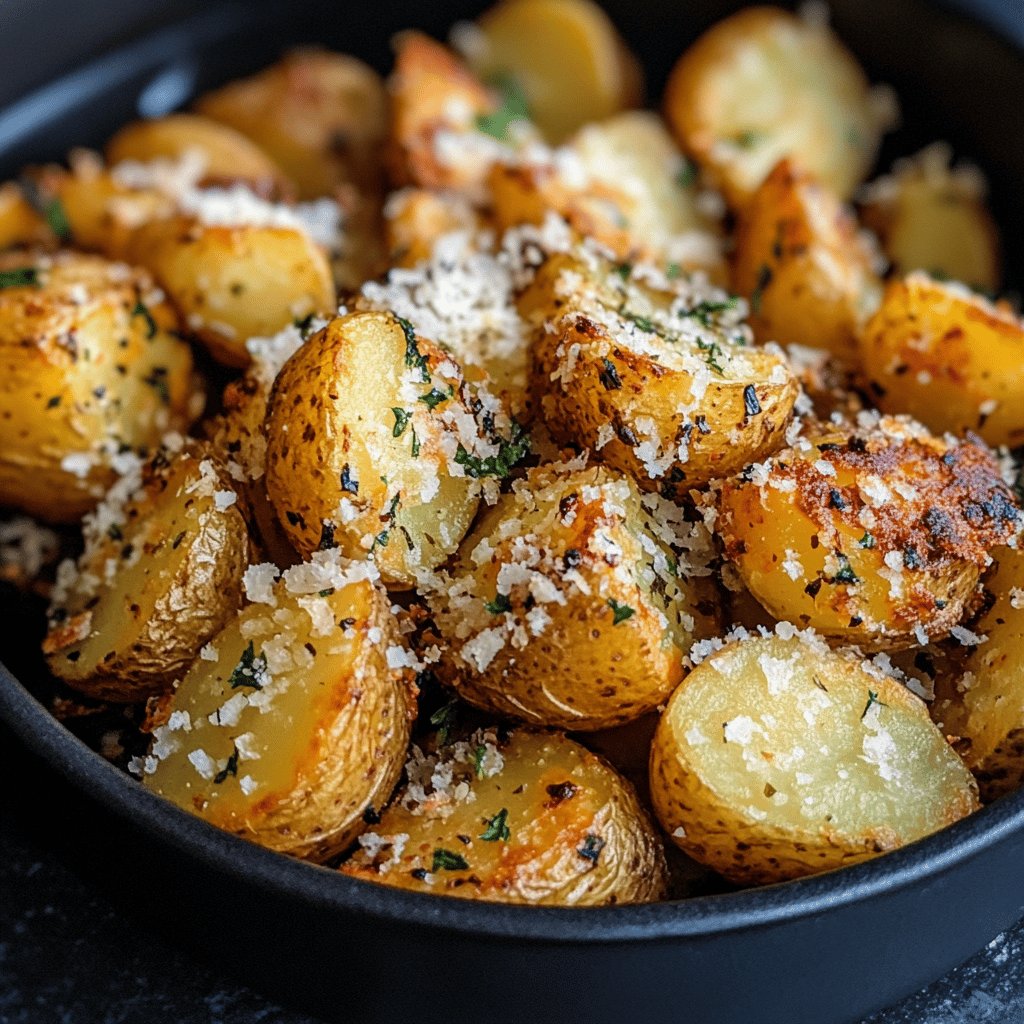 Knusprige Parmesan-Kartoffeln