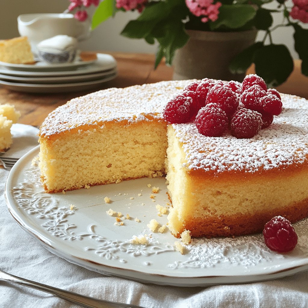 Klassischer Buttermilchkuchen