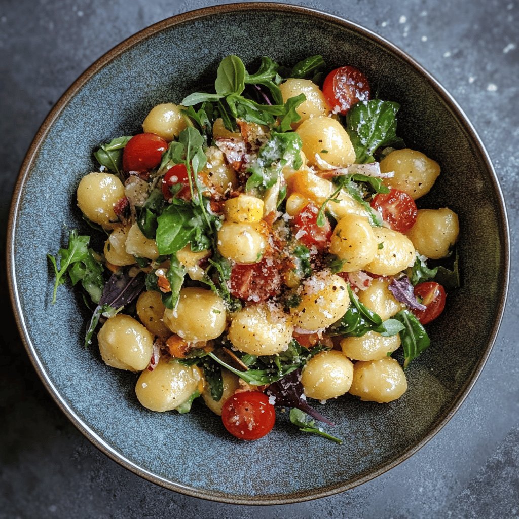 Gnocchi-Salat mit Frischem Gemüse