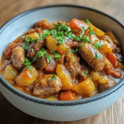 Einfaches Würstchengulasch