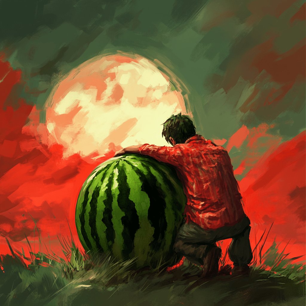 Erfrischender Wassermelonen-Cocktail