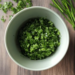 Kräuter-Schnittlauchpaste
