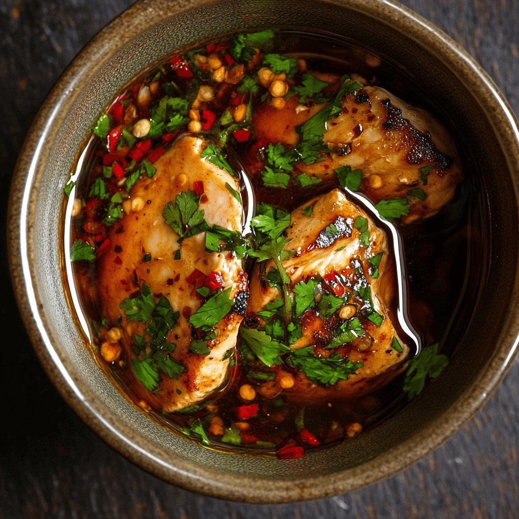 Würzige Honig-Chili-Marinade