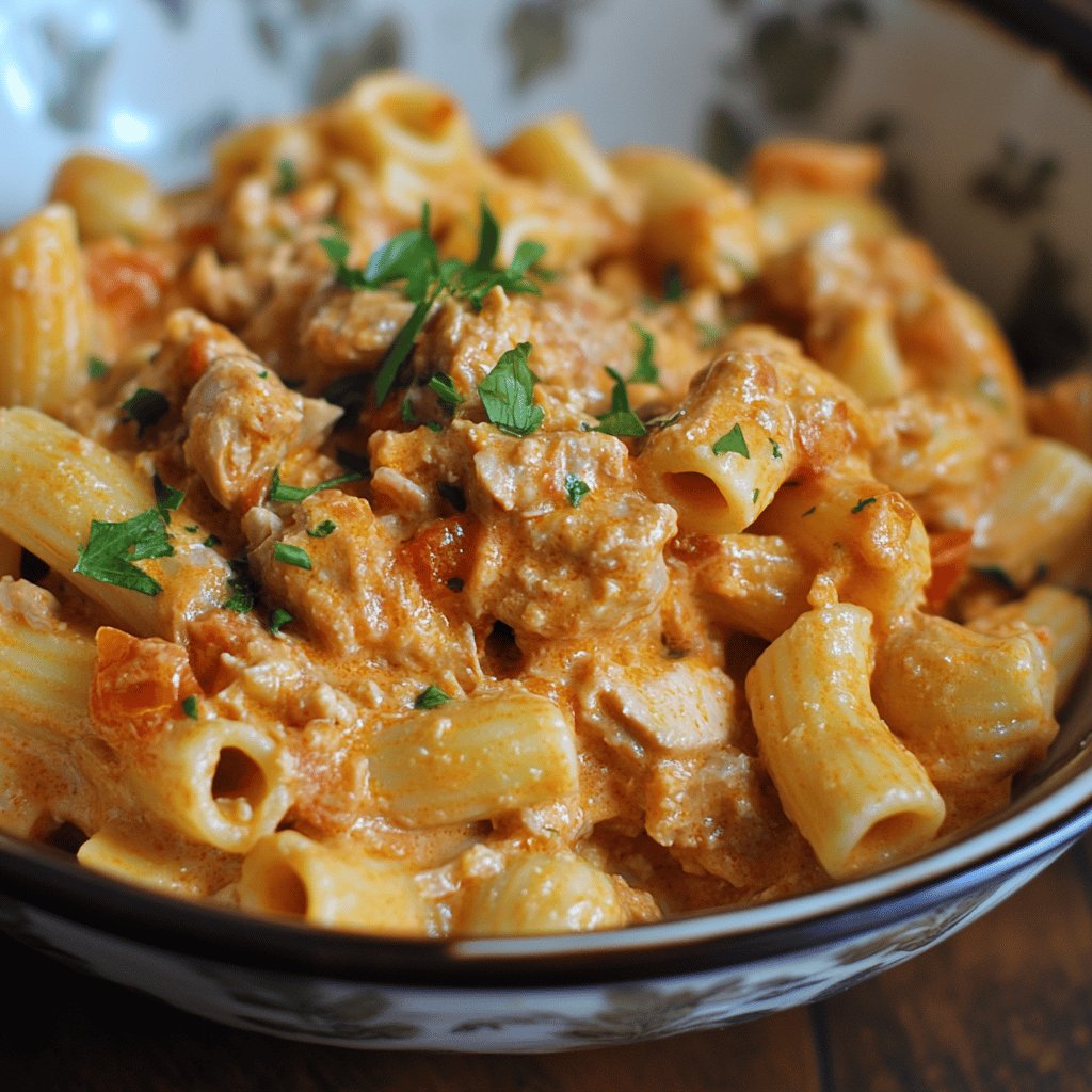 Cremige Thunfisch-Pasta