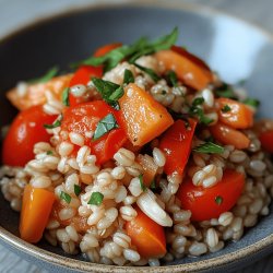 Herzhafte Graupenpfanne