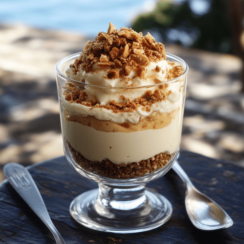 Kanarische Gofio-Mousse