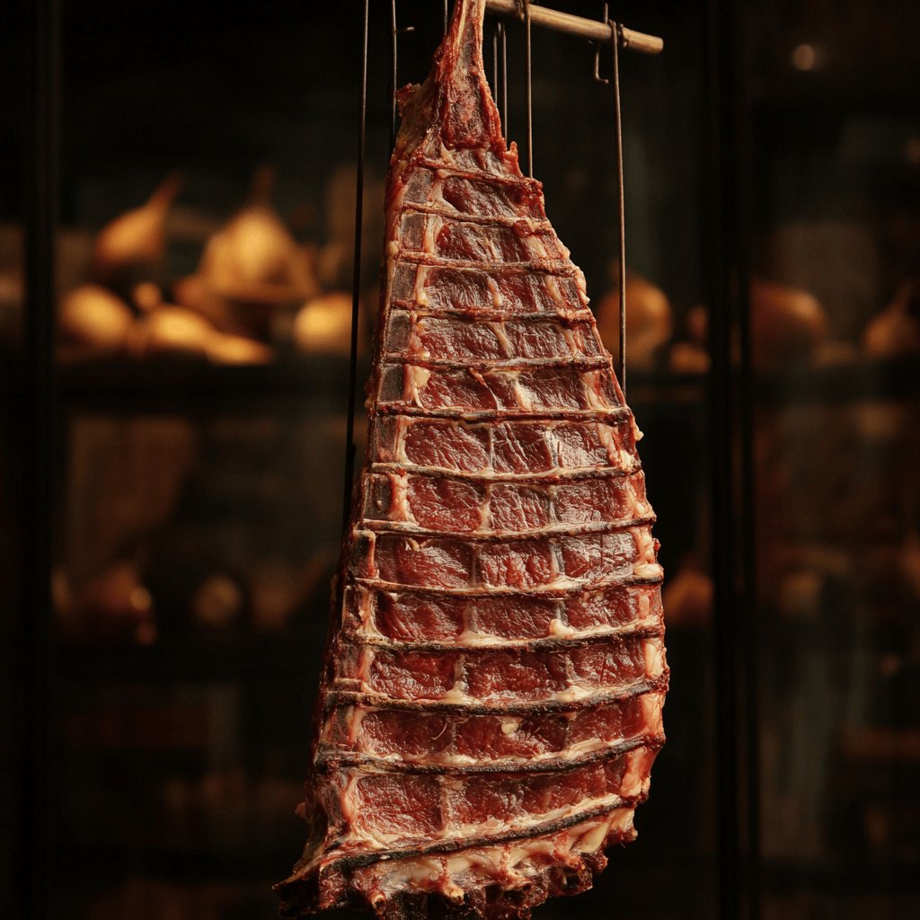 Iberico Karree mit Kräuterkruste