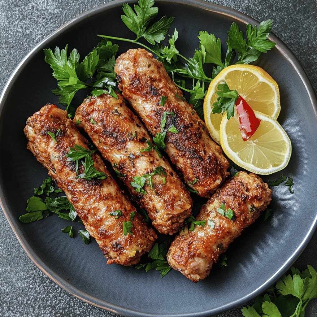 Würzige Vegetarische Cevapcici