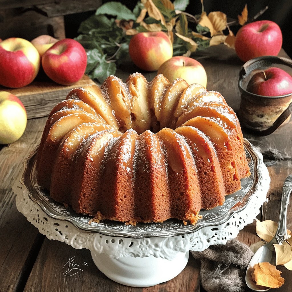 Klassischer Apfel-Butterkuchen