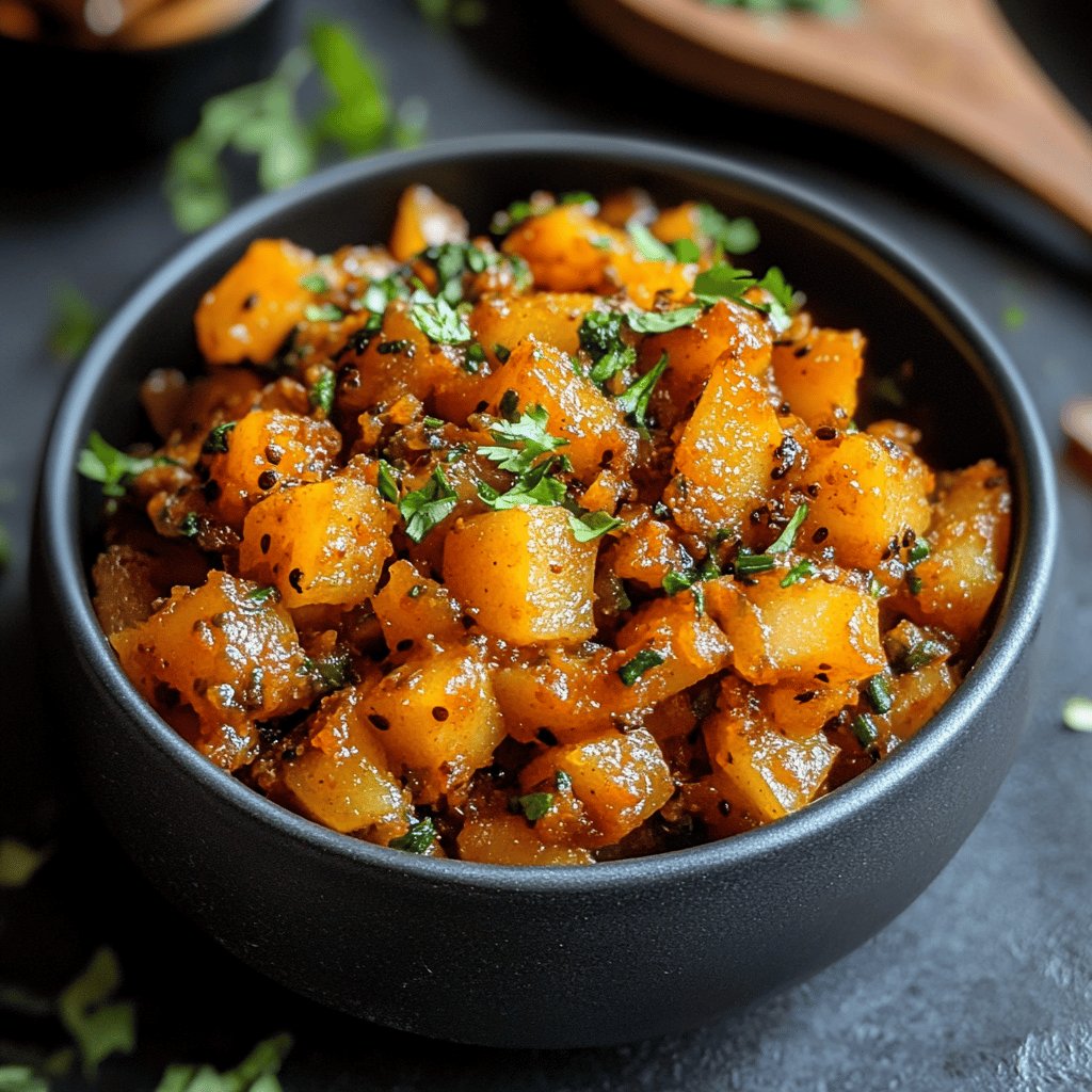 Würzige Kartoffelsabji