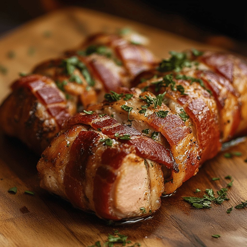 Schweinefilet im Speckmantel