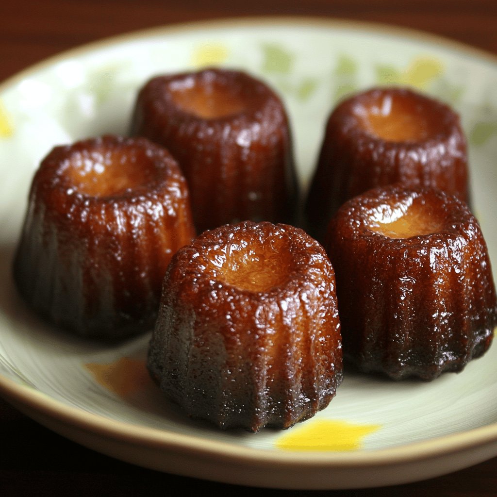 Klassische Canelés aus Bordeaux