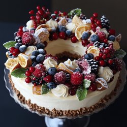 Traditioneller Kranzkuchen