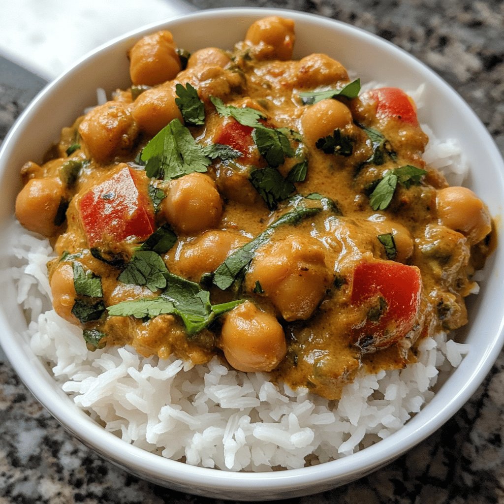 Würziges Kichererbsencurry
