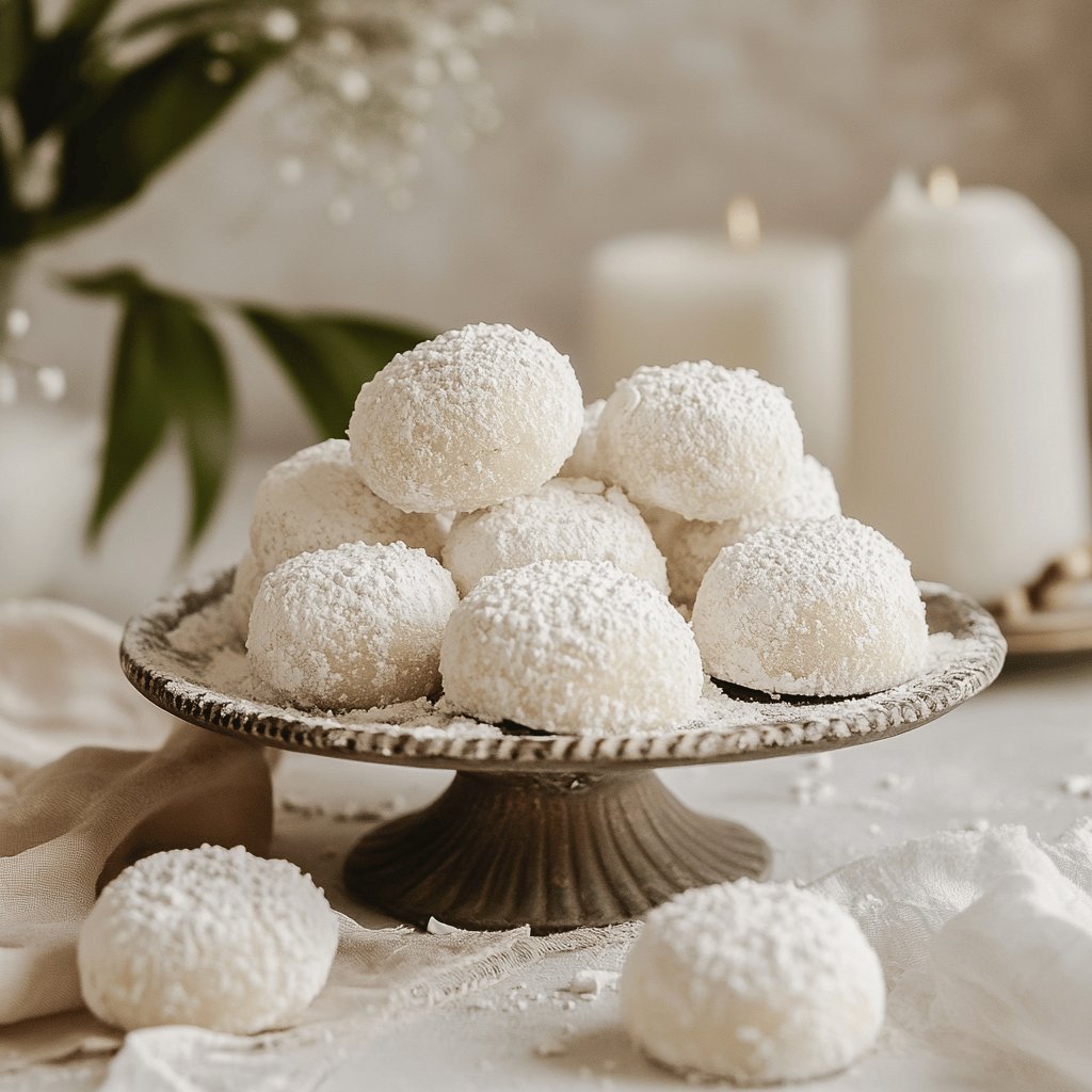 Traditionelle Polvorones