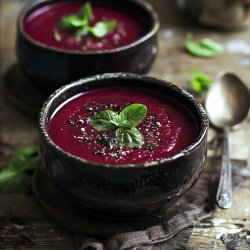 Klassische Rote-Bete-Suppe