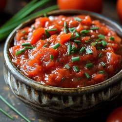 Hausgemachte Tomatensauce mit Kräutern