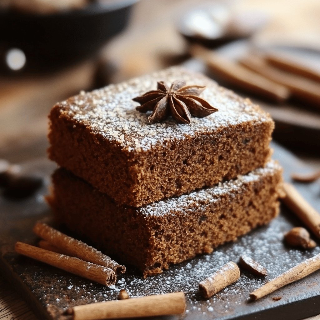 Traditioneller Piernik Gewürzkuchen