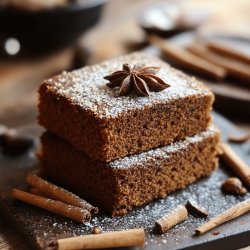 Traditioneller Piernik Gewürzkuchen