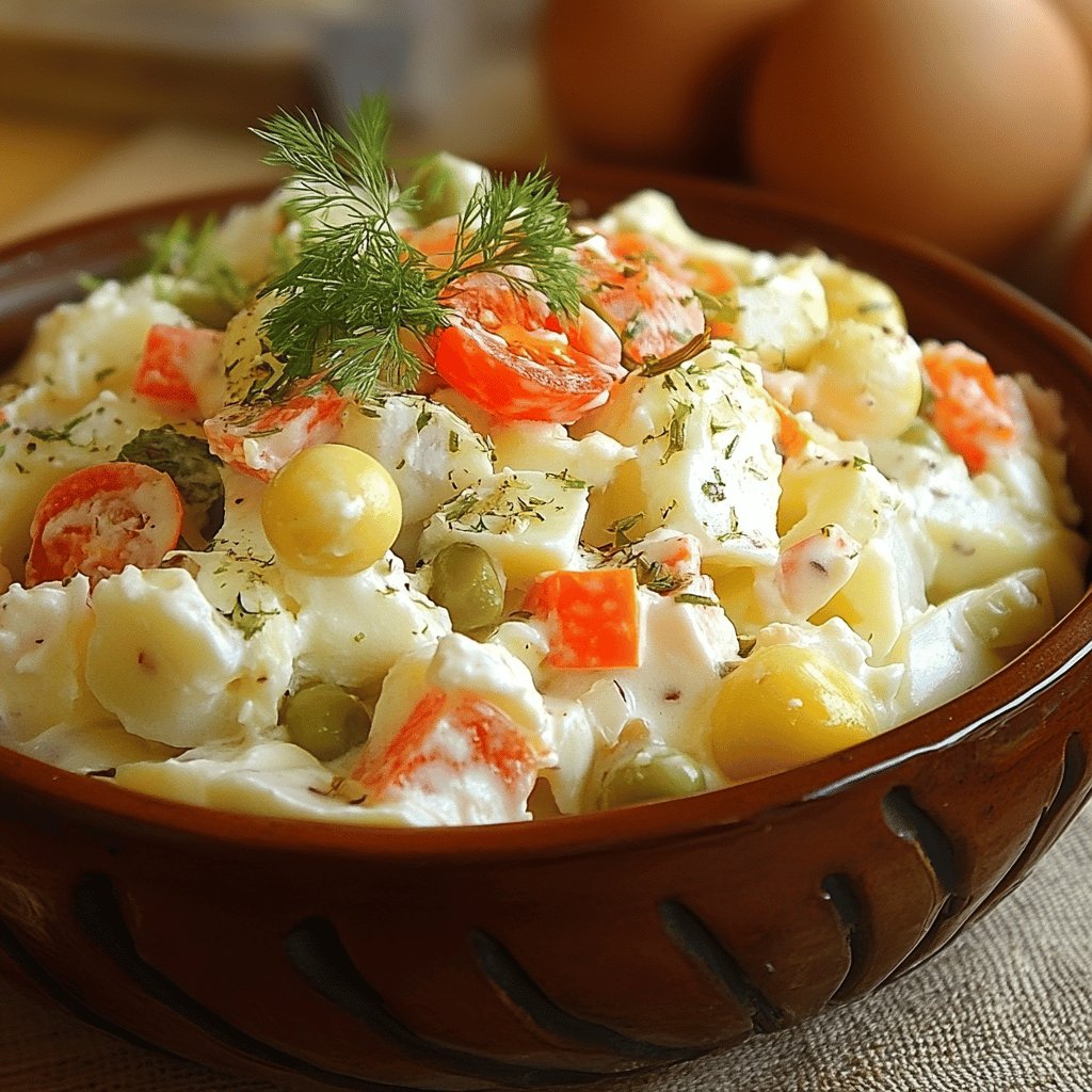 Spanischer Russischer Salat