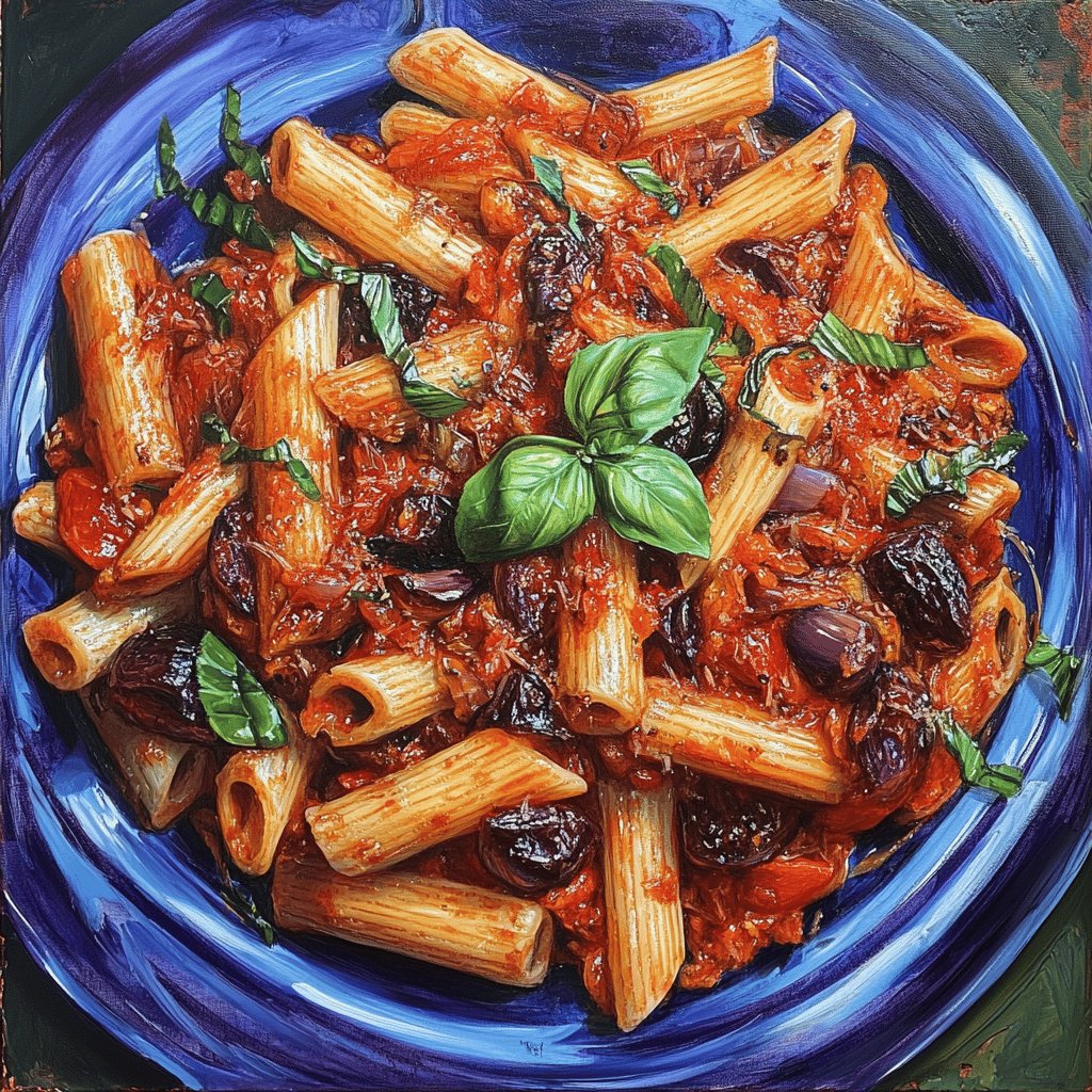 Klassische Penne alla Norma