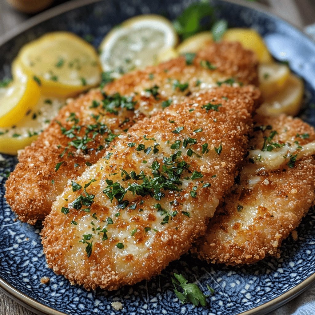 Knusprige Parmesan-Schnitzel