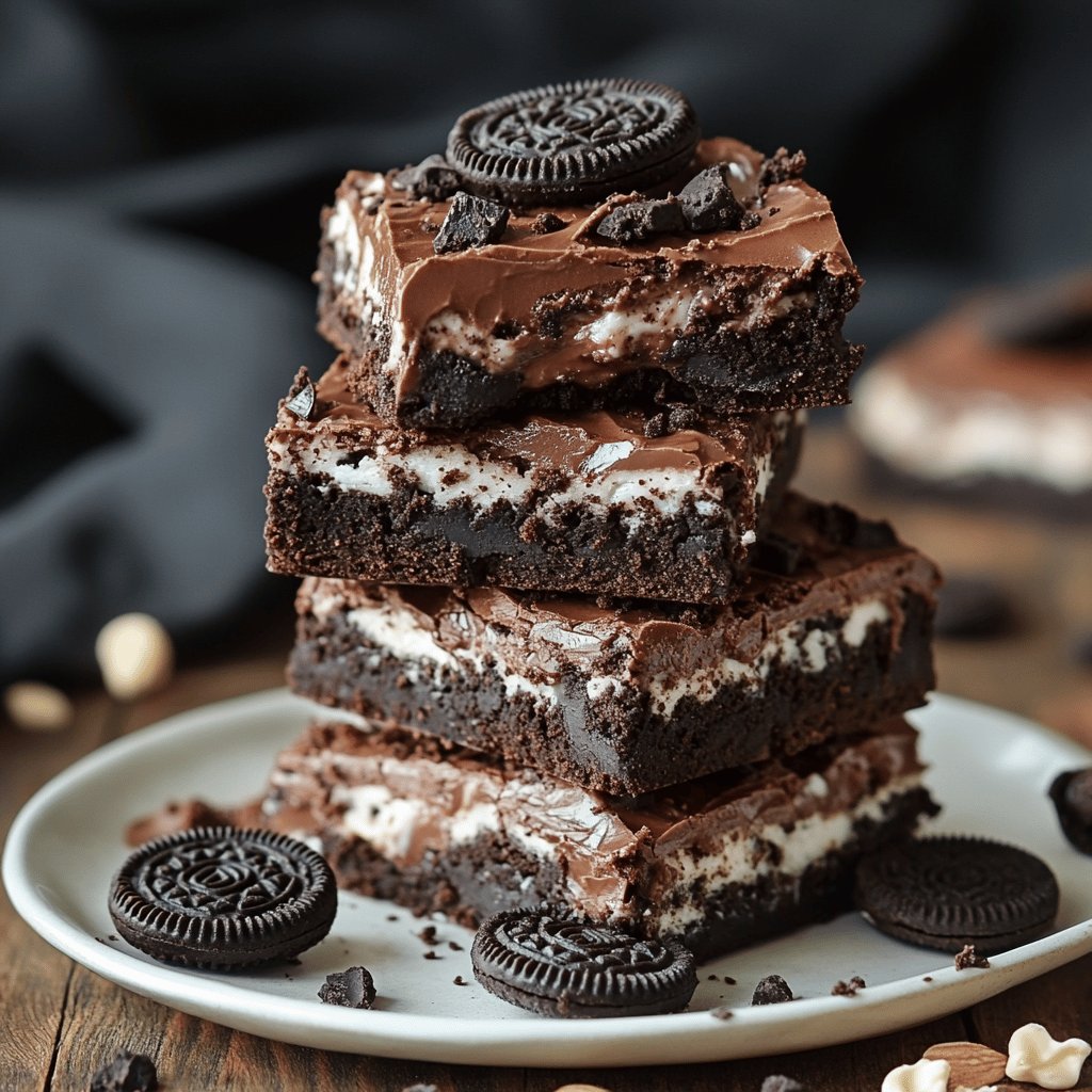 Köstliche Oreo-Brownies