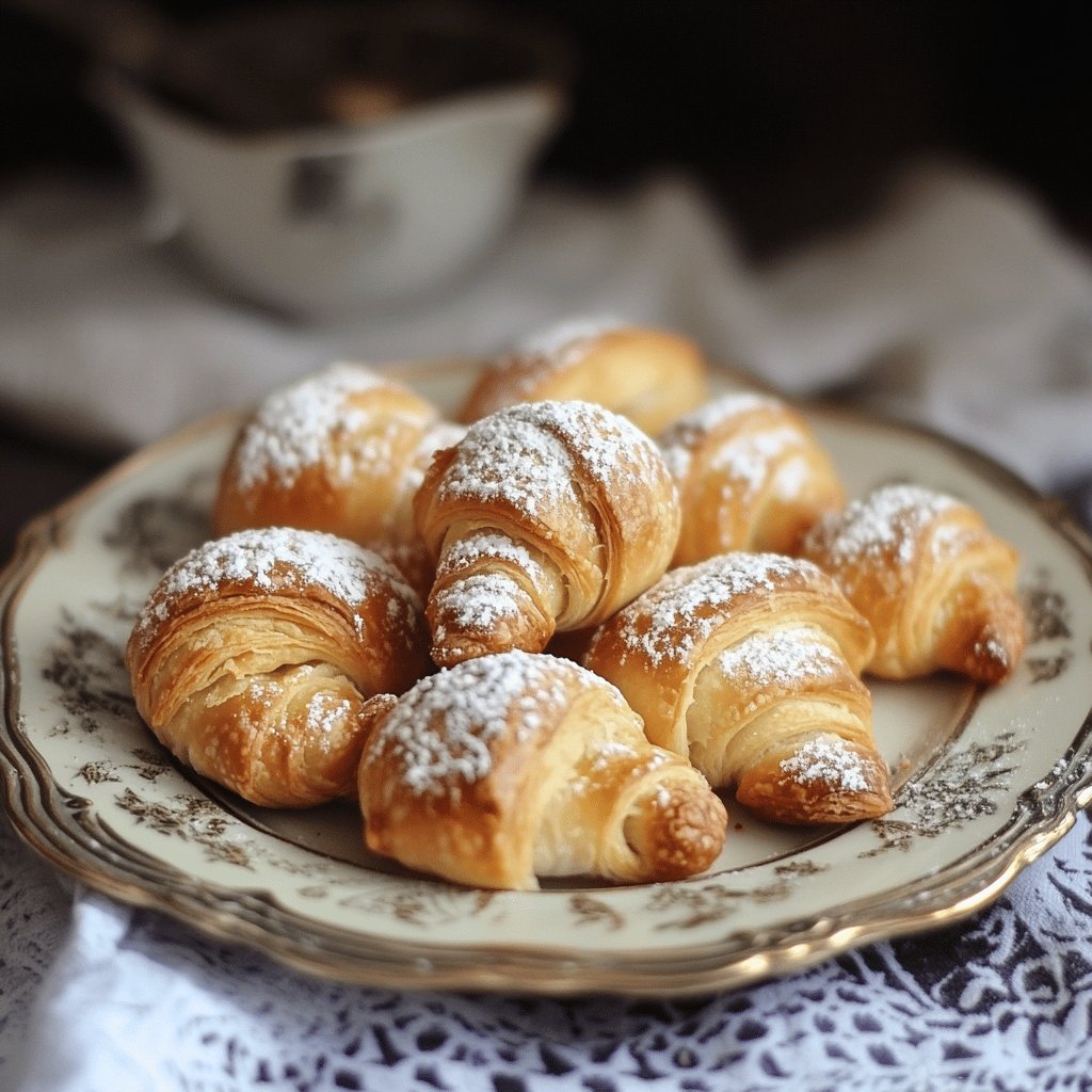 Klassische Vanillekipferl