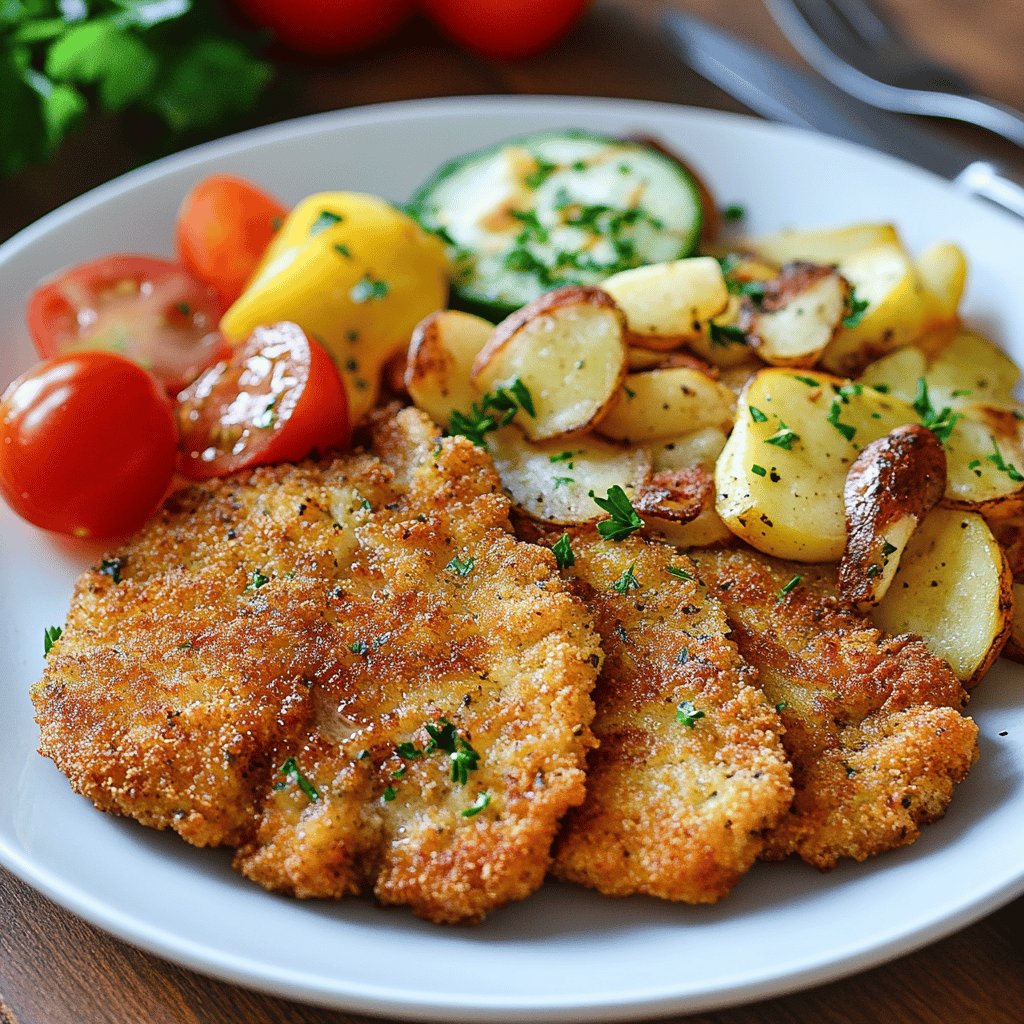 Köstliche Kalbsschnitzel
