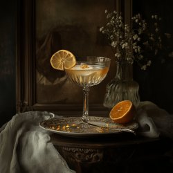 Winterlicher Glühwein-Cocktail