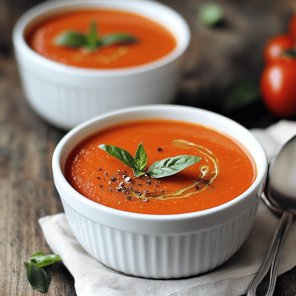 Klassische Tomatensuppe oder -soße
