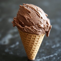 Cremiges Kinderschokoladen-Eis