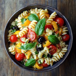 Italienischer Sommer-Nudelsalat