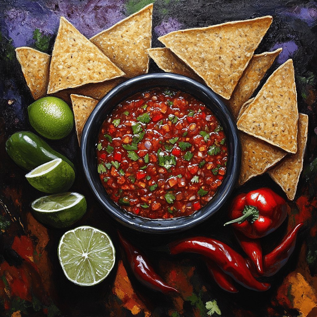 Frische Mexikanische Salsa