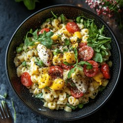 Herzhafter Spätzlesalat