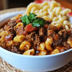 Klassisches Gulasch halb und halb