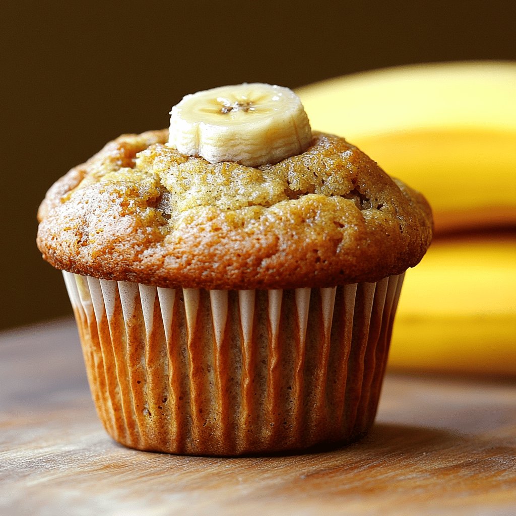 Schnelle Bananenmuffins