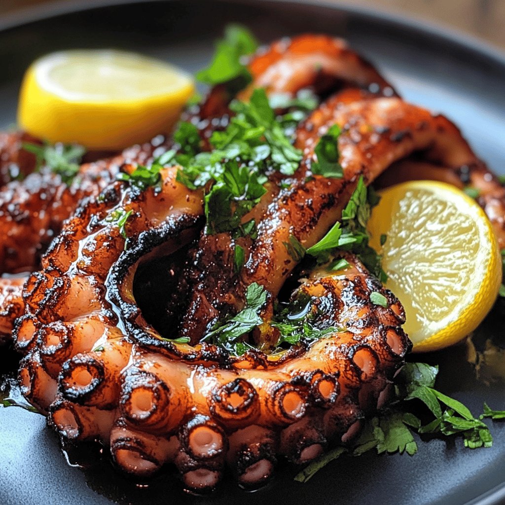Gegrillter Pulpo