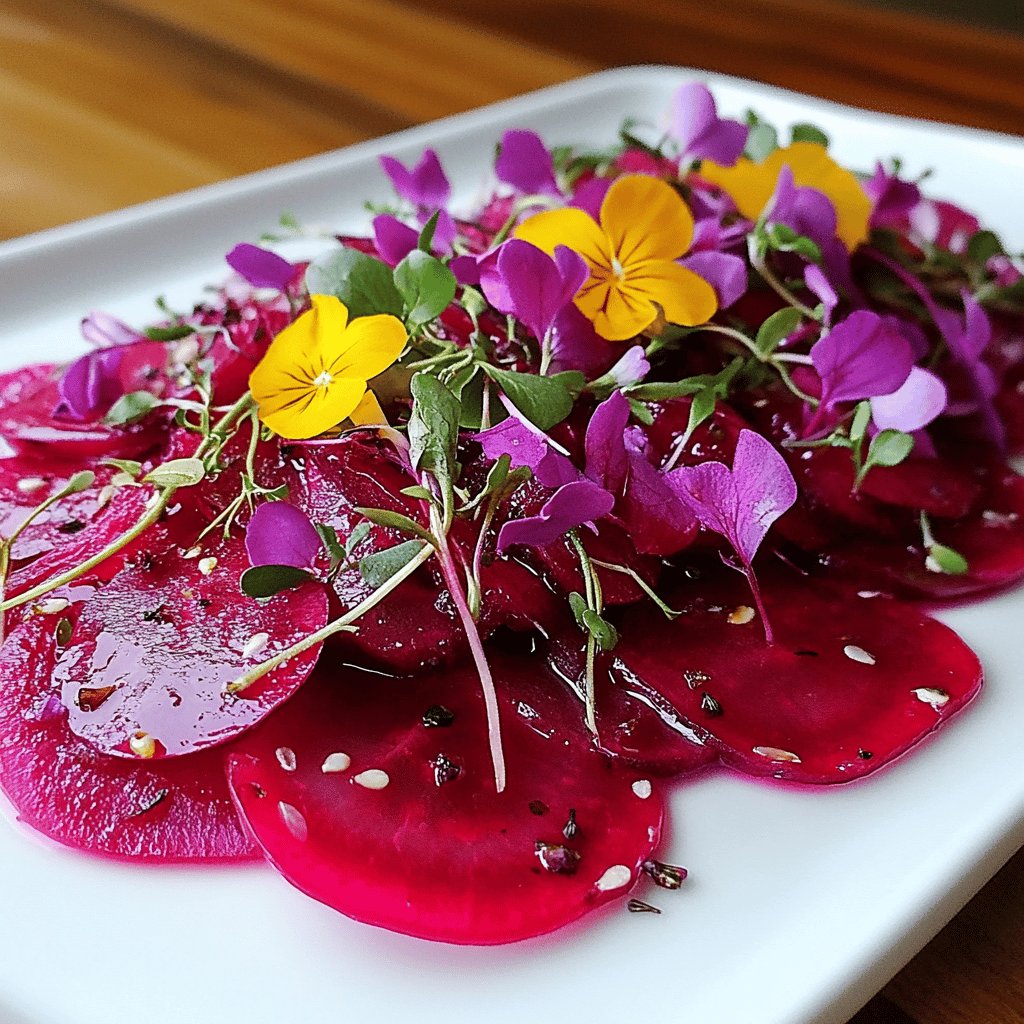 Rote Bete Carpaccio