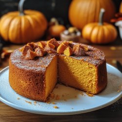 Köstlicher Kürbiskuchen