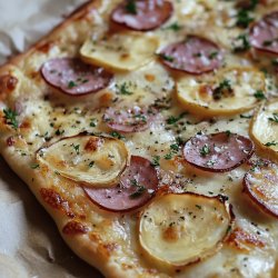 Einfacher Flammkuchen